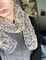 Hand Knit Faux Fur Blanket Scarf product 1